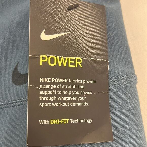 Nike Power Dri-fit blue and black joggers size XS NWT - Picture 6 of 15
